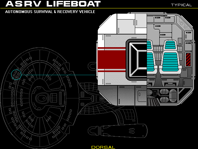 Personnel ASRV Lifeboat Escape Pod
