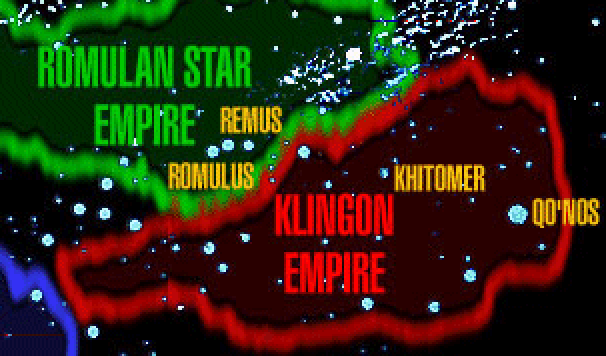 Klingon/Romulan Space